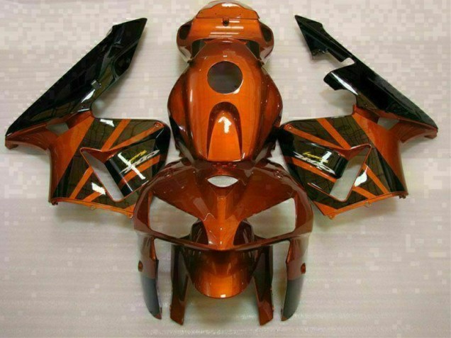 2005-2006 Orange Black Honda CBR600RR Bike Fairings UK 2005-2006 Orange Black Honda CBR600RR Bike Fairings UK