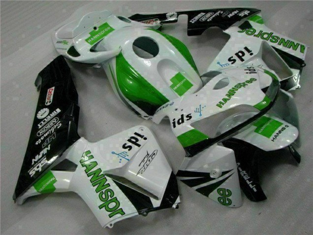 2005-2006 Green Honda CBR600RR Motor Bike Fairings UK 2005-2006 Green Honda CBR600RR Motor Bike Fairings UK