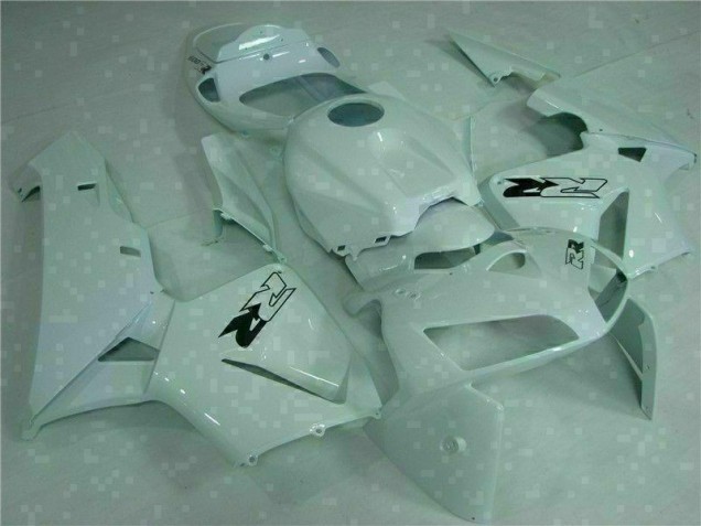 2005-2006 White Honda CBR600RR Replacement Motorcycle Fairings UK 2005-2006 White Honda CBR600RR Replacement Motorcycle Fairings UK