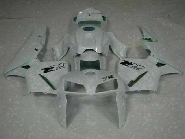 2005-2006 White Honda CBR600RR Replacement Motorcycle Fairings UK 2005-2006 White Honda CBR600RR Replacement Motorcycle Fairings UK