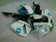 2005-2006 White Blue Honda CBR600RR Motorcyle Fairings UK 2005-2006 White Blue Honda CBR600RR Motorcyle Fairings UK