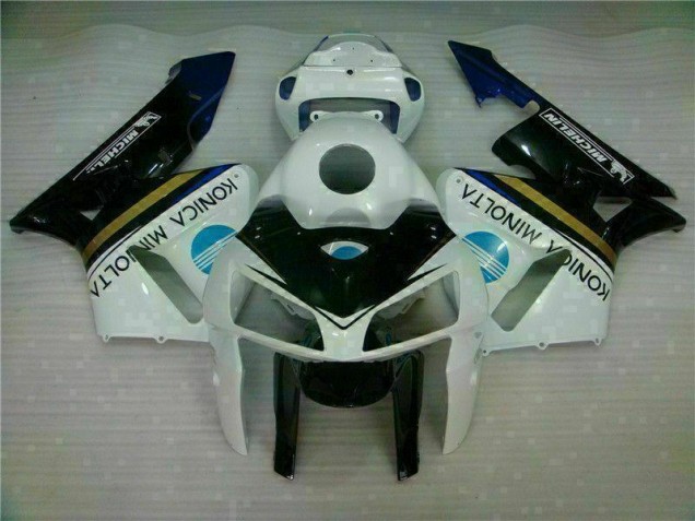 2005-2006 White Black Honda CBR600RR Replacement Motorcycle Fairings UK 2005-2006 White Black Honda CBR600RR Replacement Motorcycle Fairings UK