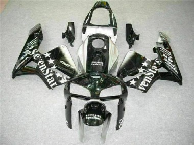 2005-2006 Black Honda CBR600RR Motorcyle Fairings UK
