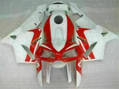 2005-2006 Red White Honda CBR600RR Motor Fairings UK