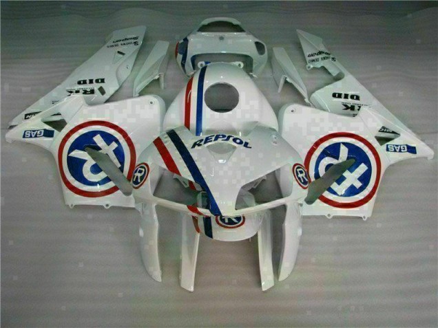 2005-2006 White Honda CBR600RR Bike Fairings UK