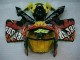 2005-2006 Black Red Yellow 46 Honda CBR600RR Motorcycle Fairing UK 2005-2006 Black Red Yellow 46 Honda CBR600RR Motorcycle Fairing UK