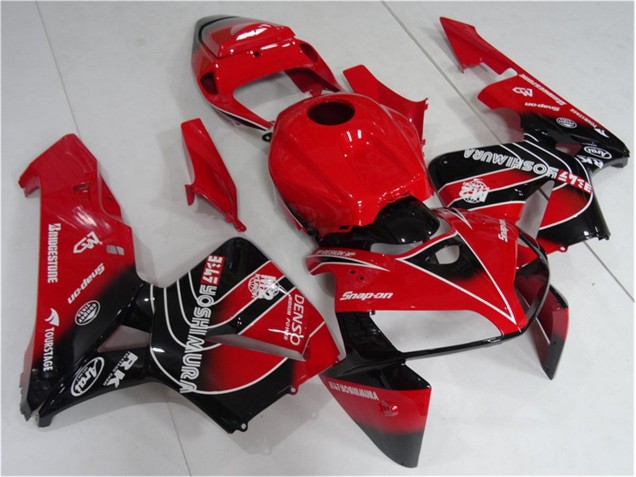 2005-2006 Red Black Honda CBR600RR Motorcycle Fairing Kit UK 2005-2006 Red Black Honda CBR600RR Motorcycle Fairing Kit UK