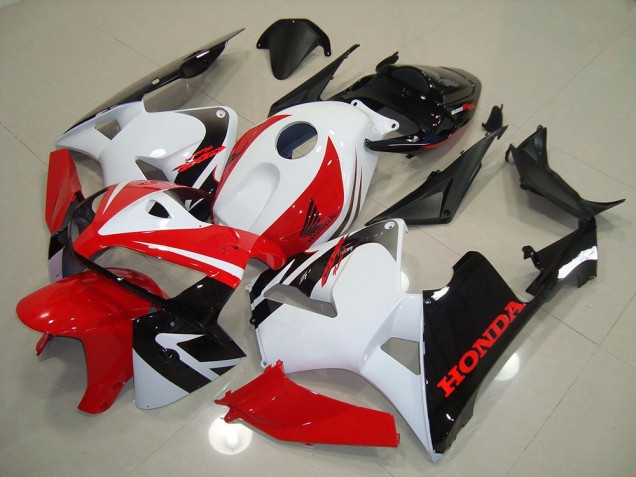 2005-2006 Red White Black Honda CBR600RR Motorcylce Fairings UK 2005-2006 Red White Black Honda CBR600RR Motorcylce Fairings UK