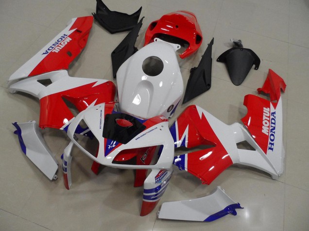 2005-2006 Red White Honda CBR600RR Motorcycle Fairing Kit UK 2005-2006 Red White Honda CBR600RR Motorcycle Fairing Kit UK
