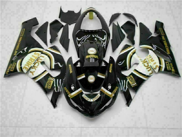 2005-2006 Black Kawasaki ZX6R Motorcylce Fairings UK 2005-2006 Black Kawasaki ZX6R Motorcylce Fairings UK