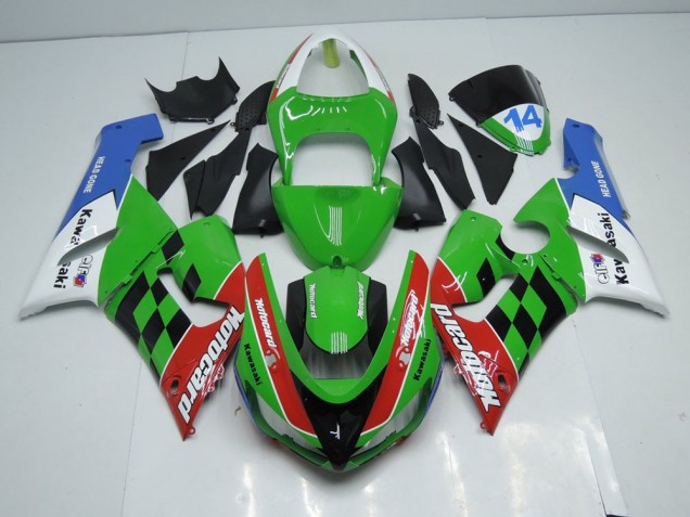 2005-2006 Motocard Kawasaki ZX6R Replacement Fairings UK 2005-2006 Motocard Kawasaki ZX6R Replacement Fairings UK