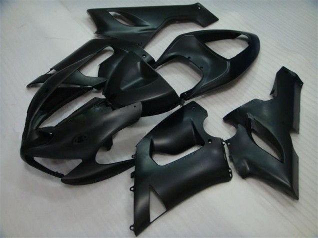 2005-2006 Matte Black Kawasaki ZX6R Bike Fairing UK 2005-2006 Matte Black Kawasaki ZX6R Bike Fairing UK