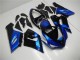 2005-2006 Blue Black Kawasaki ZX6R Motorcycle Fairing Kits UK 2005-2006 Blue Black Kawasaki ZX6R Motorcycle Fairing Kits UK