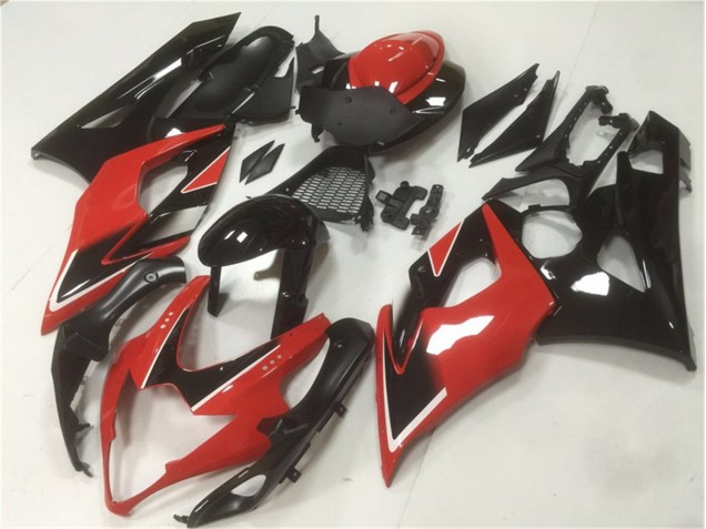 2005-2006 Red Black Suzuki GSXR 1000 Motorbike Fairing UK 2005-2006 Red Black Suzuki GSXR 1000 Motorbike Fairing UK