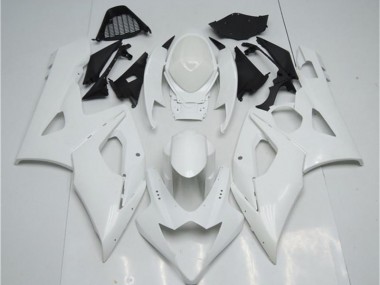 2005-2006 White Suzuki GSXR 1000 Bike Fairings UK