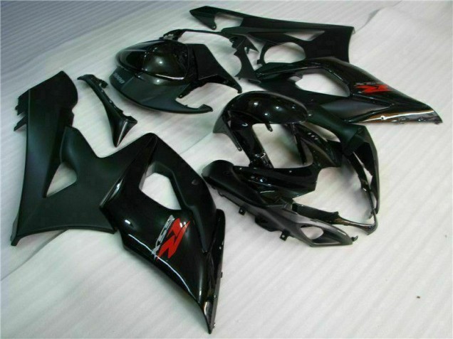 2005-2006 Black Suzuki GSXR 1000 Motorcycle Replacement Fairings UK