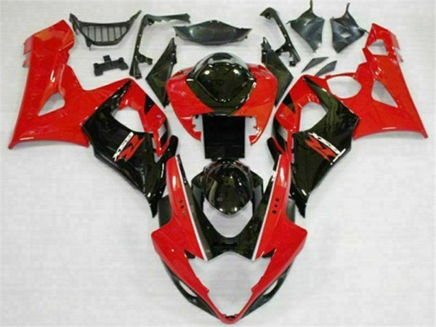 2005-2006 Red Black Suzuki GSXR 1000 Motorcycle Fairings UK