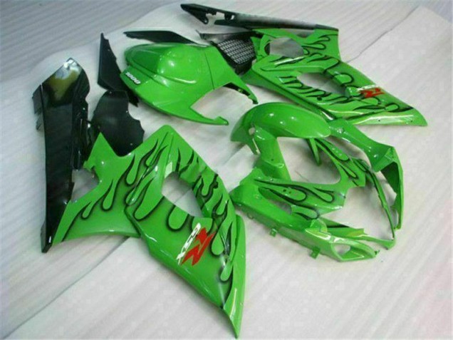 2005-2006 Green Suzuki GSXR 1000 Motorcycle Fairing UK 2005-2006 Green Suzuki GSXR 1000 Motorcycle Fairing UK