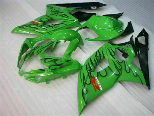 2005-2006 Green Suzuki GSXR 1000 Motorcycle Fairing UK 2005-2006 Green Suzuki GSXR 1000 Motorcycle Fairing UK