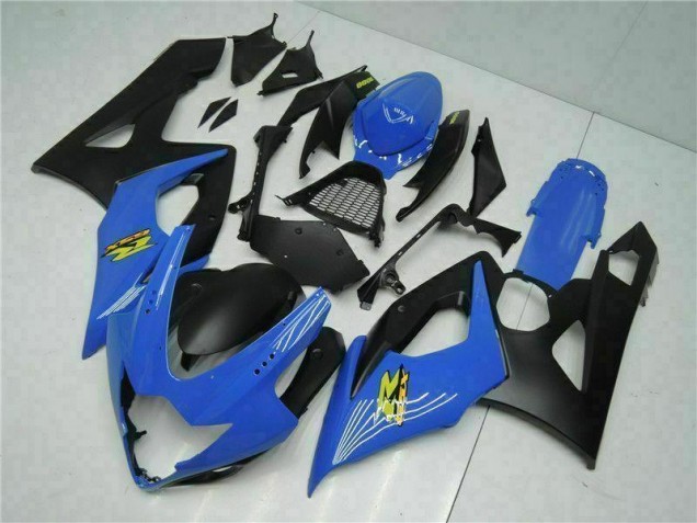 2005-2006 Blue Black Suzuki GSXR 1000 Motorcycle Fairing Kit UK