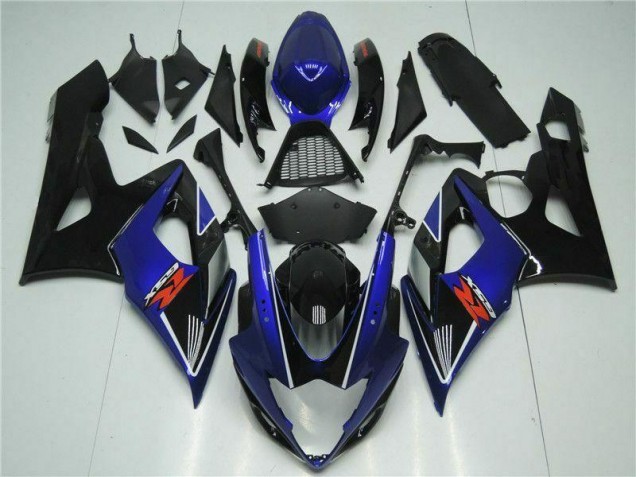 2005-2006 Blue Black Suzuki GSXR 1000 Bike Fairing UK