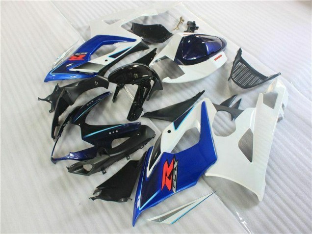 2005-2006 Black Blue White Suzuki GSXR 1000 Motorbike Fairing UK 2005-2006 Black Blue White Suzuki GSXR 1000 Motorbike Fairing UK