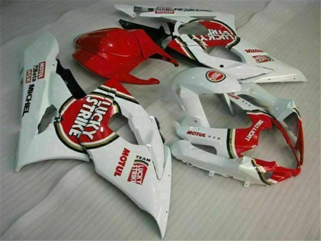 2005-2006 Red White Suzuki GSXR 1000 Motorcycle Replacement Fairings UK