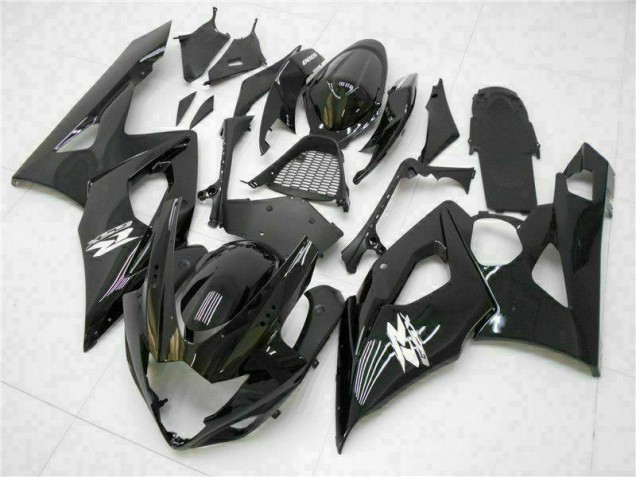 2005-2006 Glossy Black Suzuki GSXR 1000 Motor Fairings UK