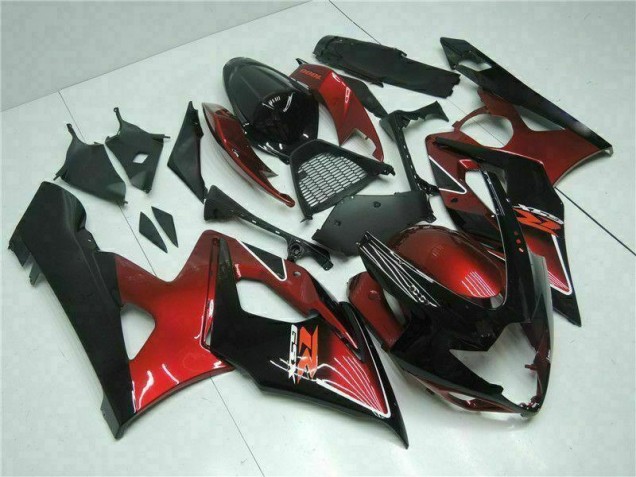 2005-2006 Red Black Suzuki GSXR 1000 Motorcycle Fairings & Bodywork UK