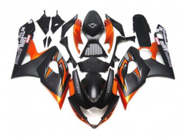 2005-2006 Black Orange Suzuki GSXR 1000 Motorbike Fairing UK 2005-2006 Black Orange Suzuki GSXR 1000 Motorbike Fairing UK