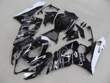 2005-2006 Black Corona Suzuki GSXR 1000 Bike Fairing Kit UK