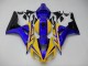 2006-2007 Yellow Blue Honda CBR1000RR Replacement Motorcycle Fairings UK