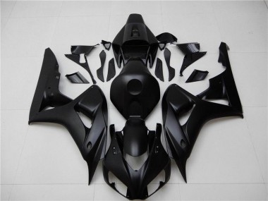 2006-2007 Matte Black Honda CBR1000RR Bike Fairing Kit UK