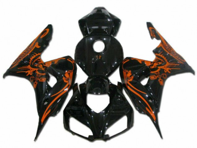 2006-2007 Brown Black Honda CBR1000RR Motorbike Fairing Kits UK 2006-2007 Brown Black Honda CBR1000RR Motorbike Fairing Kits UK