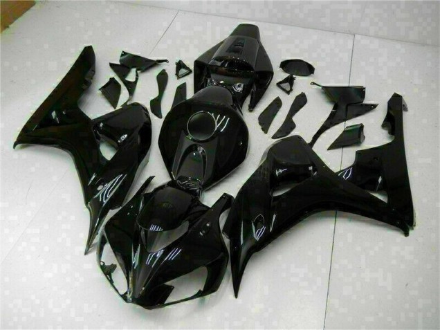 2006-2007 Glossy Black Honda CBR1000RR Bike Fairing UK