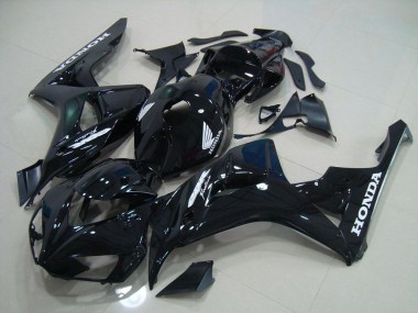 2006-2007 Black Silver Decals Honda CBR1000RR Motorcycle Fairing Kit UK