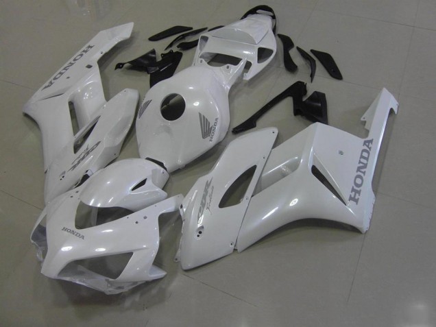 2006-2007 White with Silver Decals Honda CBR1000RR Bike Fairings UK
