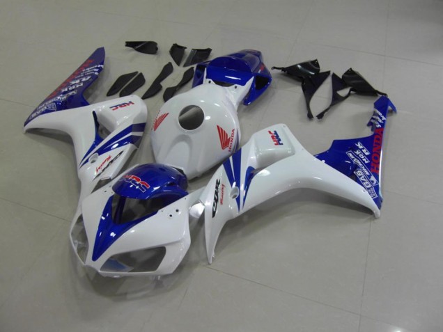 2006-2007 Pearl White Blue Honda CBR1000RR Motorcycle Fairings Kits UK 2006-2007 Pearl White Blue Honda CBR1000RR Motorcycle Fairings Kits UK