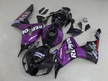 2006-2007 Purple Repsol Honda CBR1000RR Motorcyle Fairings UK