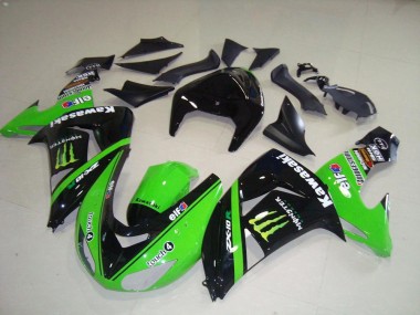 2006-2007 Green Monster Kawasaki ZX10R Motor Fairings UK