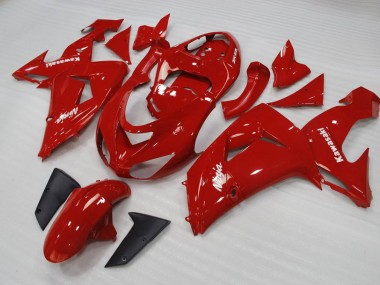 2006-2007 Red Kawasaki ZX10R Motorbike Fairings UK