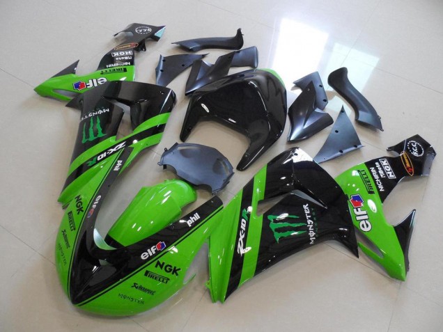 2006-2007 Monster Race Kawasaki ZX10R Motorbike Fairing Kits UK 2006-2007 Monster Race Kawasaki ZX10R Motorbike Fairing Kits UK