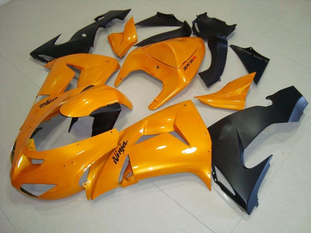 2006-2007 Orange Kawasaki ZX10R Motorcycle Fairings Kits UK 2006-2007 Orange Kawasaki ZX10R Motorcycle Fairings Kits UK