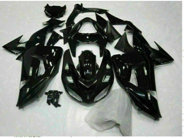 2006-2007 Glossy Black Kawasaki ZX10R Motorcycle Replacement Fairings UK 2006-2007 Glossy Black Kawasaki ZX10R Motorcycle Replacement Fairings UK