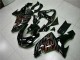 2006-2007 Black Red Flame Kawasaki ZX10R Motorcyle Fairings UK 2006-2007 Black Red Flame Kawasaki ZX10R Motorcyle Fairings UK