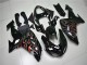 2006-2007 Black Grey Red Kawasaki ZX10R Motorbike Fairing UK