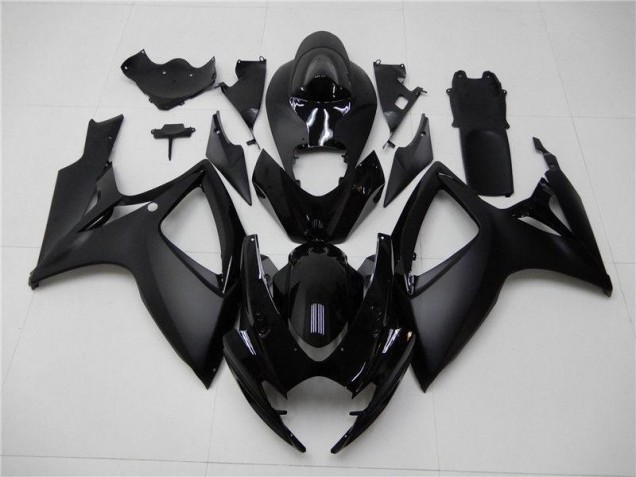 2006-2007 Matte Black Suzuki GSXR 600/750 Bike Fairings UK 2006-2007 Matte Black Suzuki GSXR 600/750 Bike Fairings UK