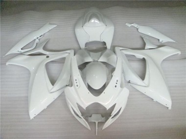 2006-2007 Pearl White Suzuki GSXR 600/750 Motorbike Fairing UK
