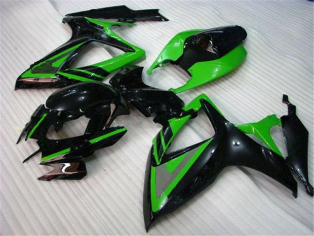 2006-2007 Green Black Suzuki GSXR 600/750 Motorcycle Bodywork UK 2006-2007 Green Black Suzuki GSXR 600/750 Motorcycle Bodywork UK