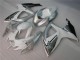 2006-2007 White Silver Suzuki GSXR 600/750 Motorcycle Fairing UK